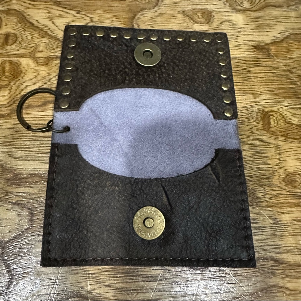 New Keep it Gypsy Becca metallic light purple leather credit card holder. - Picture 2 of 5